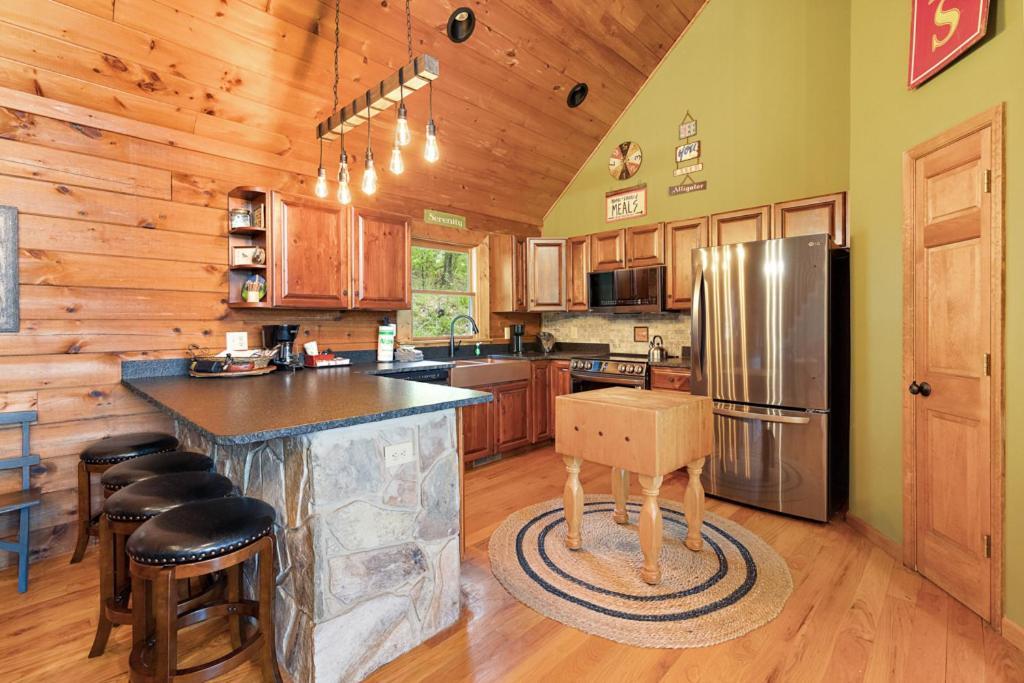 Lucky Bear Cabin Банър Елк Екстериор снимка