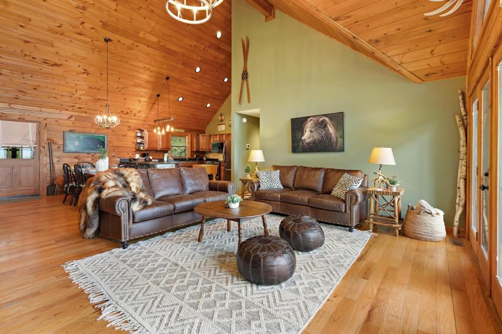 Lucky Bear Cabin Банър Елк Екстериор снимка